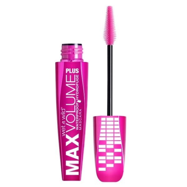 Max Volume Plus Waterproof Mascara Amp’d Black