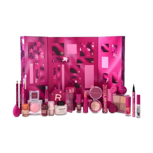 Advent Calendar 2025 Revolution Beauty Makeup