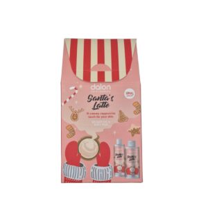 DALON Xmas Pack SANTA’S LATTE (Body Milk 200ml + Shower Gel 300ml)