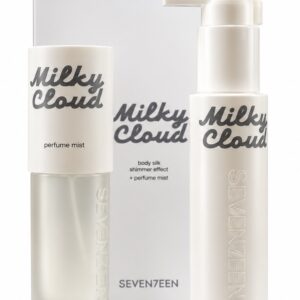 SET SEVENTEEN MILKY CLOUD – Perfume Mist 100ml & Body Silk Shimmer Effect 175ml